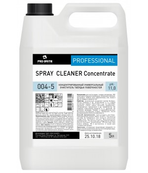 Spray Cleaner Concentrate